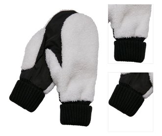 Basic Sherpa gloves black/white 3