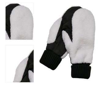 Basic Sherpa gloves black/white 4