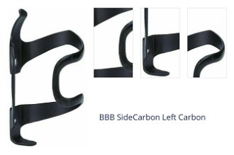 BBB SideCarbon Black Cyklistický držiak na fľašu 1