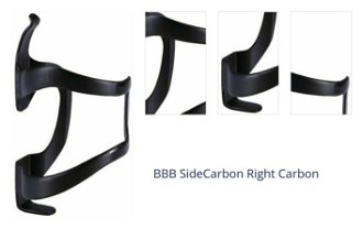 BBB SideCarbon Black Cyklistický držiak na fľašu 1