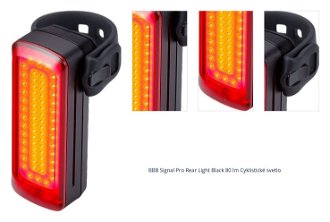 BBB Signal Pro Rear Light Black 80 lm Cyklistické svetlo 1