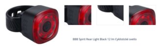 BBB Spirit Rear Light Black 12 lm Cyklistické svetlo 1