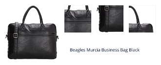 Beagles Murcia Business Bag Black 1