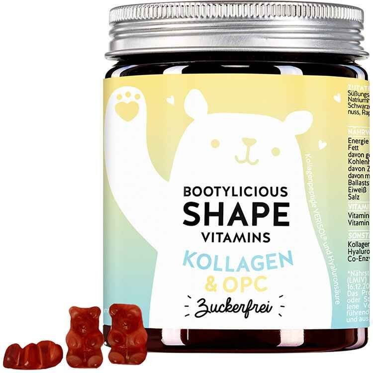 Bears With Benefits Bootylicious Shape spevňujúci vitamíny s kolagénom