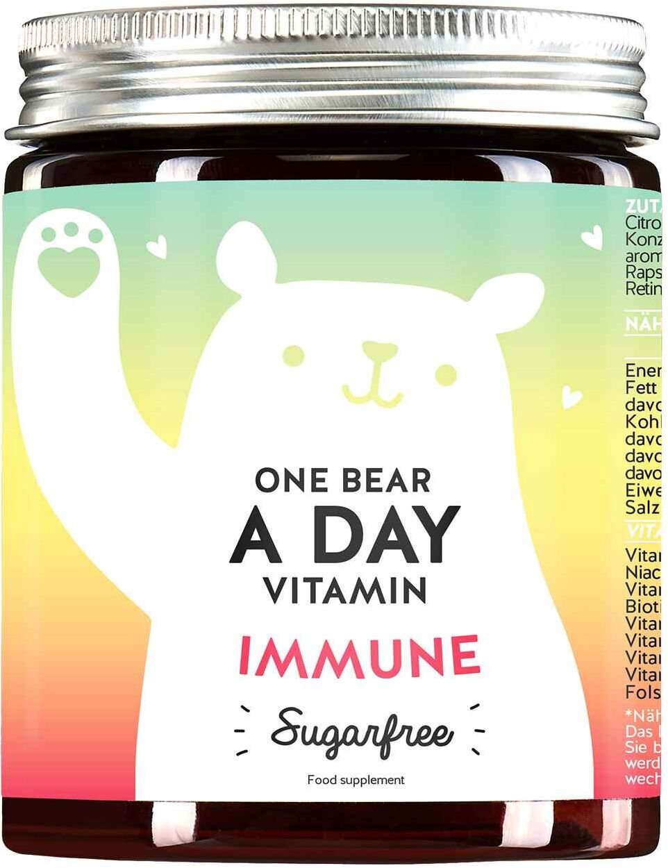 Bears With Benefits One Bear a Day vitamíny pre podporu imunity bez cukru