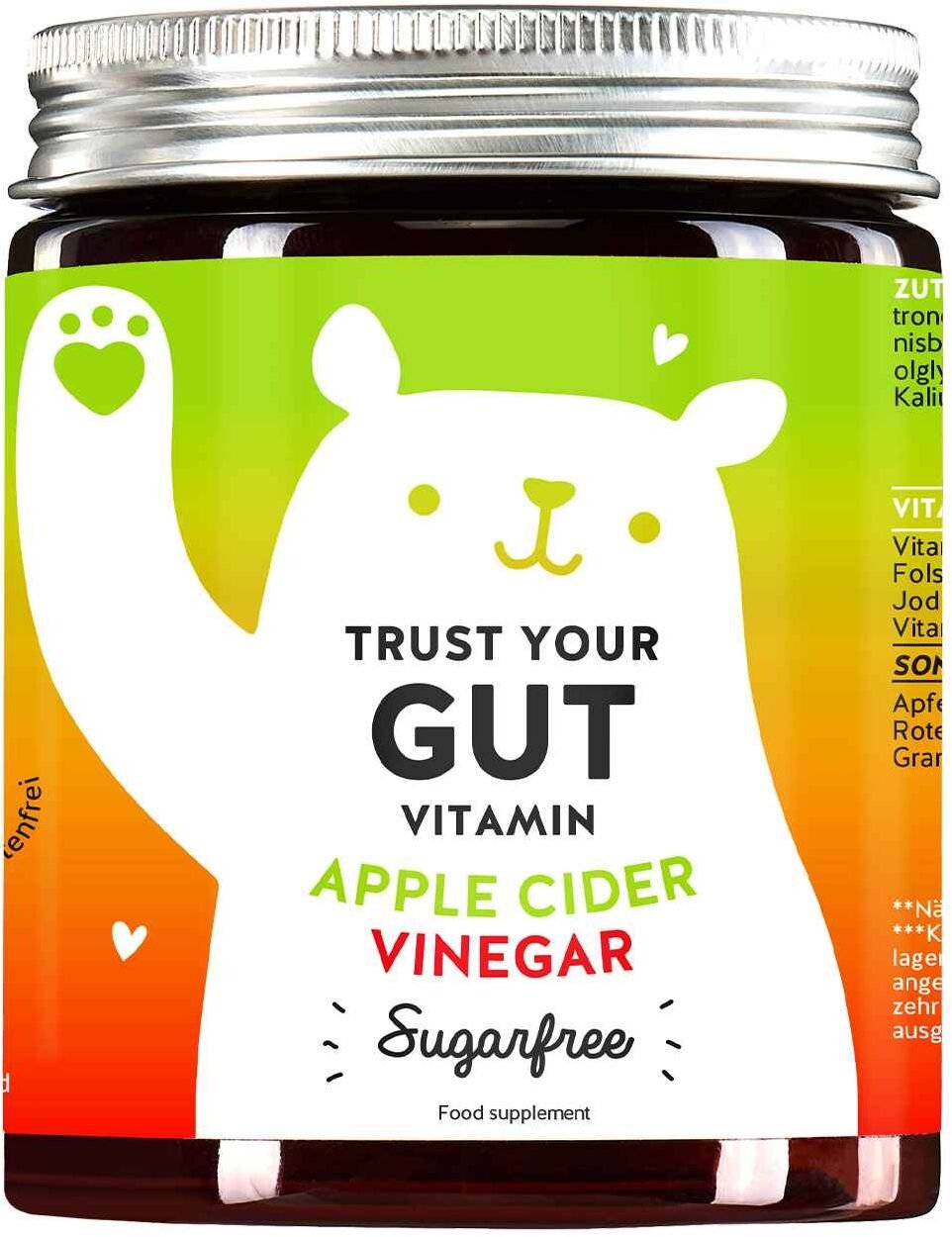 Bears With Benefits Trust your gut vitamíny pre lepšie zažívanie & detox bez cukru