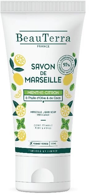 Beauterra Marseille Liquid Soap Mint Lemon 100ml