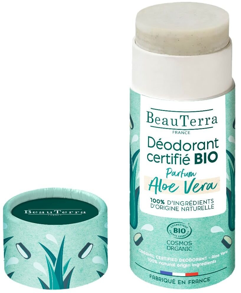 Beauterra Organic Deodorant Aloe Vera 50g