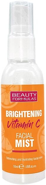 Beauty Formulas Osviežujúci a rozjasňujúci sprej s vitamínom C 55ml