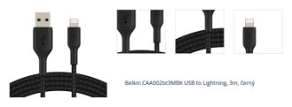 Belkin CAA002bt3MBK USB to Lightning, 3m, černý 1