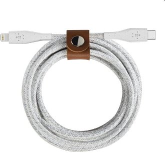 Belkin F8J243bt04-WHT USB-C s lightning konektorem, 1,2m, bílý
