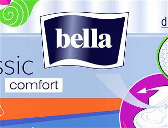 BELLA Classic Nova Comfort Hygienické vložky s krídelkami 10 ks 5