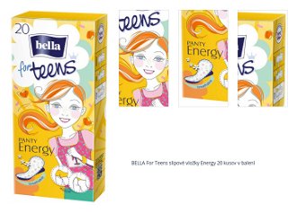 BELLA For Teens slipové vložky Energy 20 kusov v balení 1