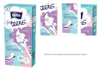 BELLA For Teens slipové vložky Sensitive 20 kusov v balení 1