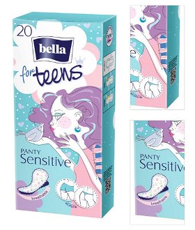 BELLA For Teens slipové vložky Sensitive 20 kusov v balení 3