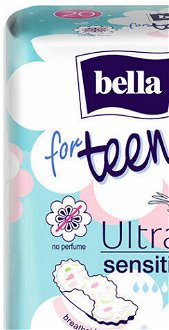 BELLA For Teens Ultra Sensitive Hygienické vložky s krídielkami 20 ks 6