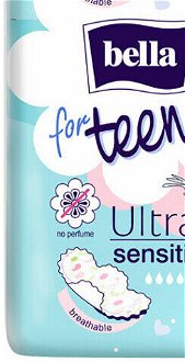 BELLA For Teens Ultra Sensitive Hygienické vložky s krídielkami 20 ks 8