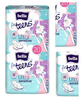 BELLA For Teens Ultra Sensitive Hygienické vložky s krídielkami 20 ks 3
