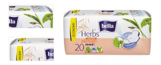 BELLA Herbs Plantago Hygienické vložky s krídelkami 20 ks 4