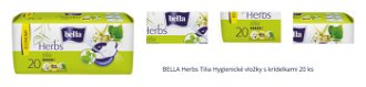 BELLA Herbs Tilia Hygienické vložky s krídelkami 20 ks 1