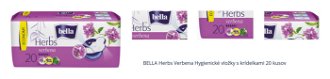 BELLA Herbs Verbena Hygienické vložky s krídelkami 20 kusov 1
