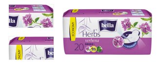 BELLA Herbs Verbena Hygienické vložky s krídelkami 20 kusov 4