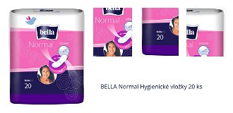 BELLA Normal Hygienické vložky 20 ks 1