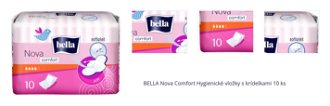 BELLA Nova Comfort Hygienické vložky s krídelkami 10 ks 1