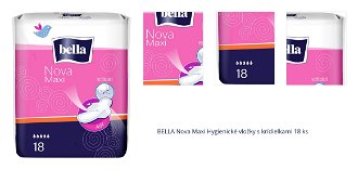 BELLA Nova Maxi Hygienické vložky s krídielkami 18 ks 1
