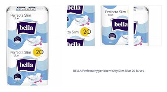 BELLA Perfecta hygienické vložky Slim Blue 20 kusov 1