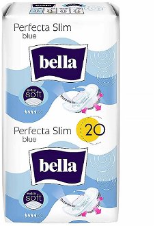 BELLA Perfecta hygienické vložky Slim Blue 20 kusov 2