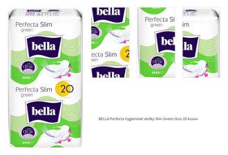 BELLA Perfecta hygienické vložky Slim Green Duo 20 kusov 1