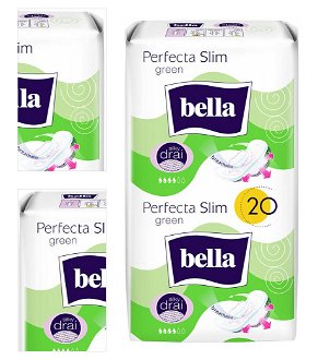 BELLA Perfecta hygienické vložky Slim Green Duo 20 kusov 4