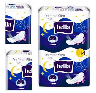 BELLA Perfecta Slim Night Extra Soft Hygienické nočné vložky s krídelkami 14 ks 4