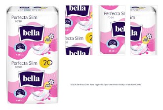 BELLA Perfecta Slim Rose Hygienické parfumované vložky s krídelkami 20 ks 1