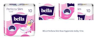 BELLA Perfecta Slim Rose Hygienické vložky 10 ks 1