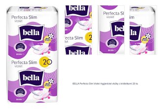 BELLA Perfecta Slim Violet Hygienické vložky s krídielkami 20 ks 1