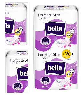 BELLA Perfecta Slim Violet Hygienické vložky s krídielkami 20 ks 4
