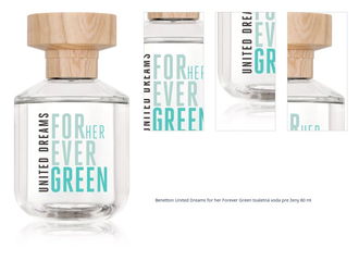 Benetton United Dreams for her Forever Green toaletná voda pre ženy 80 ml 1