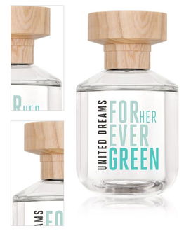 Benetton United Dreams for her Forever Green toaletná voda pre ženy 80 ml 4