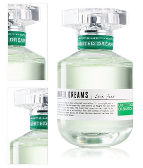 Benetton United Dreams for her Live Free toaletná voda pre ženy 50 ml 4