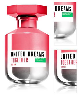 Benetton United Dreams for her Together toaletná voda pre ženy 80 ml 3