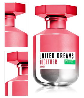 Benetton United Dreams for her Together toaletná voda pre ženy 80 ml 4