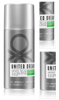 Benetton United Dreams for him Aim High dezodorant v spreji pre mužov 150 ml 3