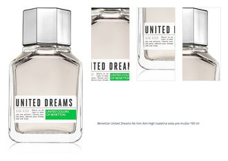 Benetton United Dreams for him Aim High toaletná voda pre mužov 100 ml 1