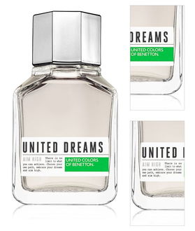 Benetton United Dreams for him Aim High toaletná voda pre mužov 100 ml 3