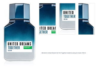 Benetton United Dreams for him Together toaletná voda pre mužov 100 ml 1