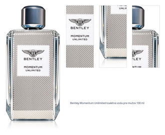 Bentley Momentum Unlimited toaletná voda pre mužov 100 ml 1