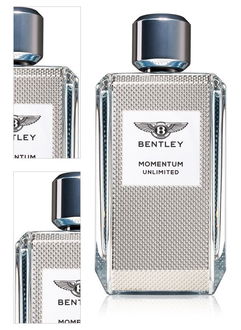 Bentley Momentum Unlimited toaletná voda pre mužov 100 ml 4