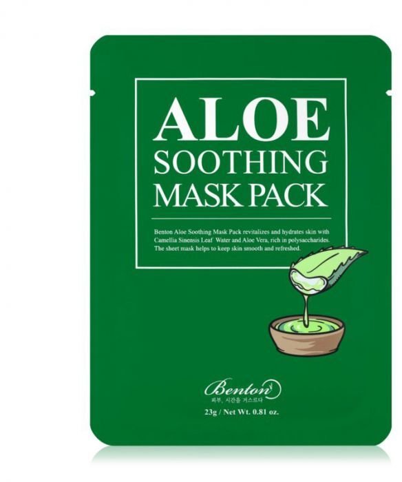Benton Aloe Soothing Mask Pack 23 g / 1 sheet